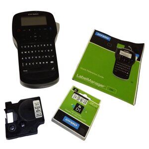 DYMO LabelManager 280 Label Maker QWERTY Keyboard Battery D1 2 Tapes No Cord